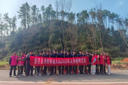 “植”此青绿 低碳生活— 新晃县同心公益党支部开展植树节主题