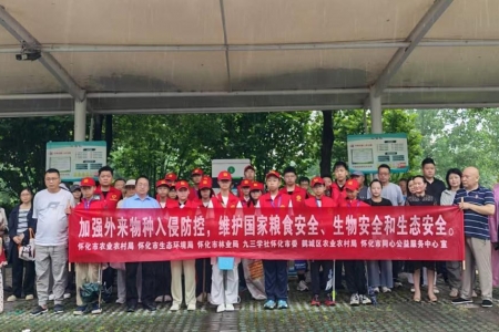 多方携手开展福寿螺清除行动 同心守护生物安全 ——第26个国