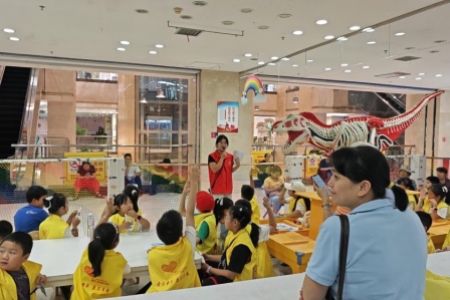 “陶绘童心，共护天空保护伞” 环保主题活动
